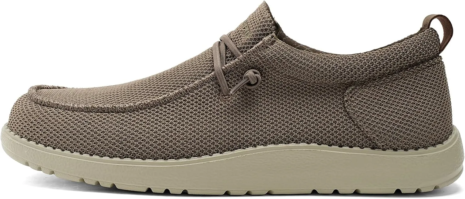 1TAZERO Mens Wide Shoes Casual Slip On Shoes for Men - Men Loafers Wide Comfortable Boat Shoes with Arch Support