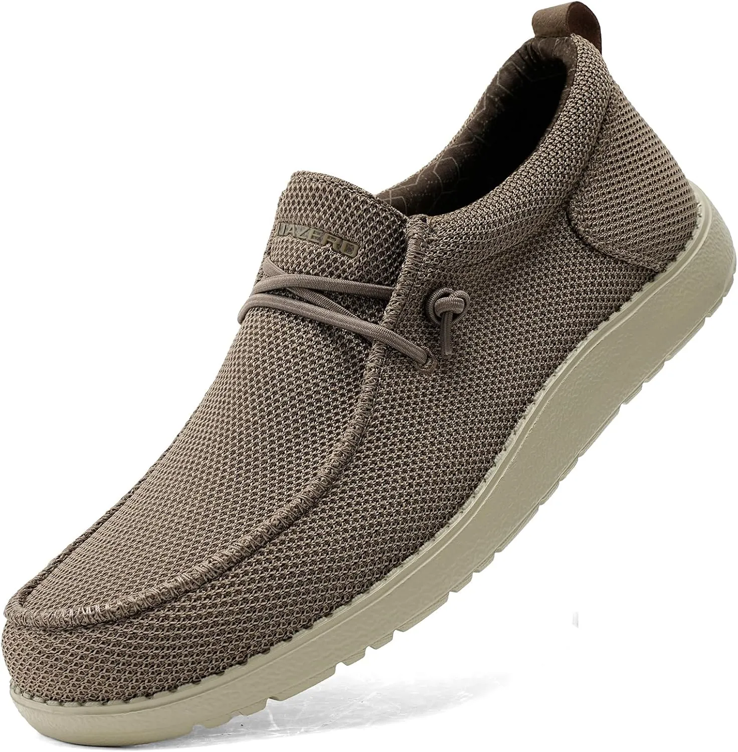 1TAZERO Mens Wide Shoes Casual Slip On Shoes for Men - Men Loafers Wide Comfortable Boat Shoes with Arch Support