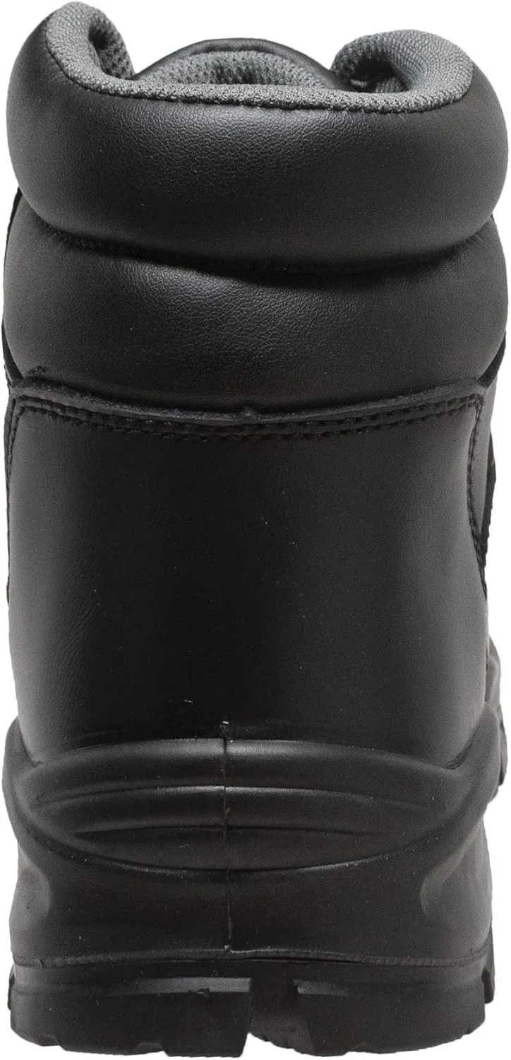 Ad Tec 6in Women Certified Safety Work Boots - Waterproof Grain Oiled Leather with Composite Toe