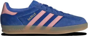 adidas Originals Gazelle Indoor Womens Sneaker (Blue Semi Pink Spark, 8)