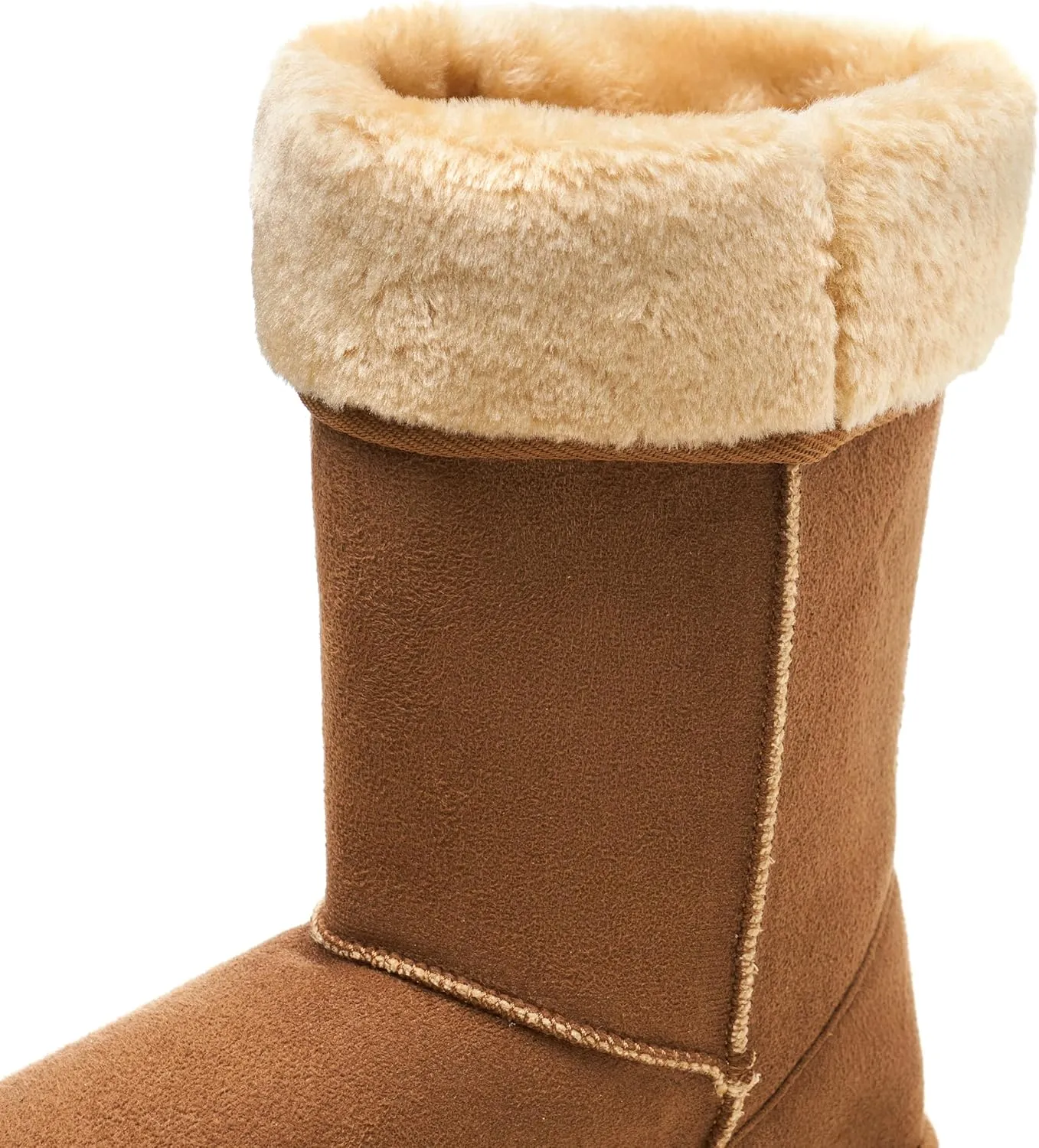 Alpine Swiss Womens 11” Tall Mid Calf Winter Boots Faux Shearling Aussie Classic
