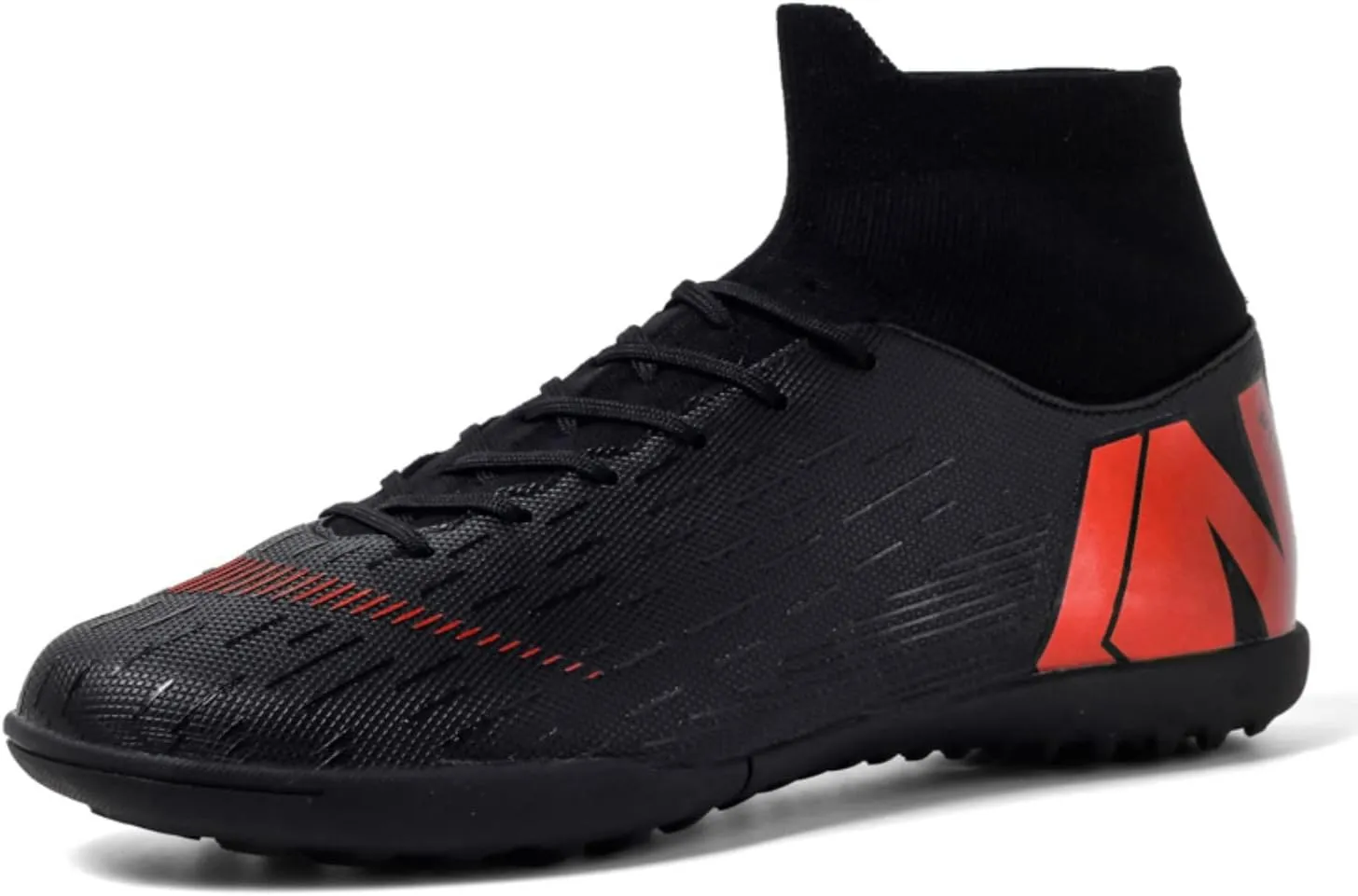 AMZ BSHIDA Indoor Soccer Shoes for Mens Youth Athletic Football Soccer Turf Cleats