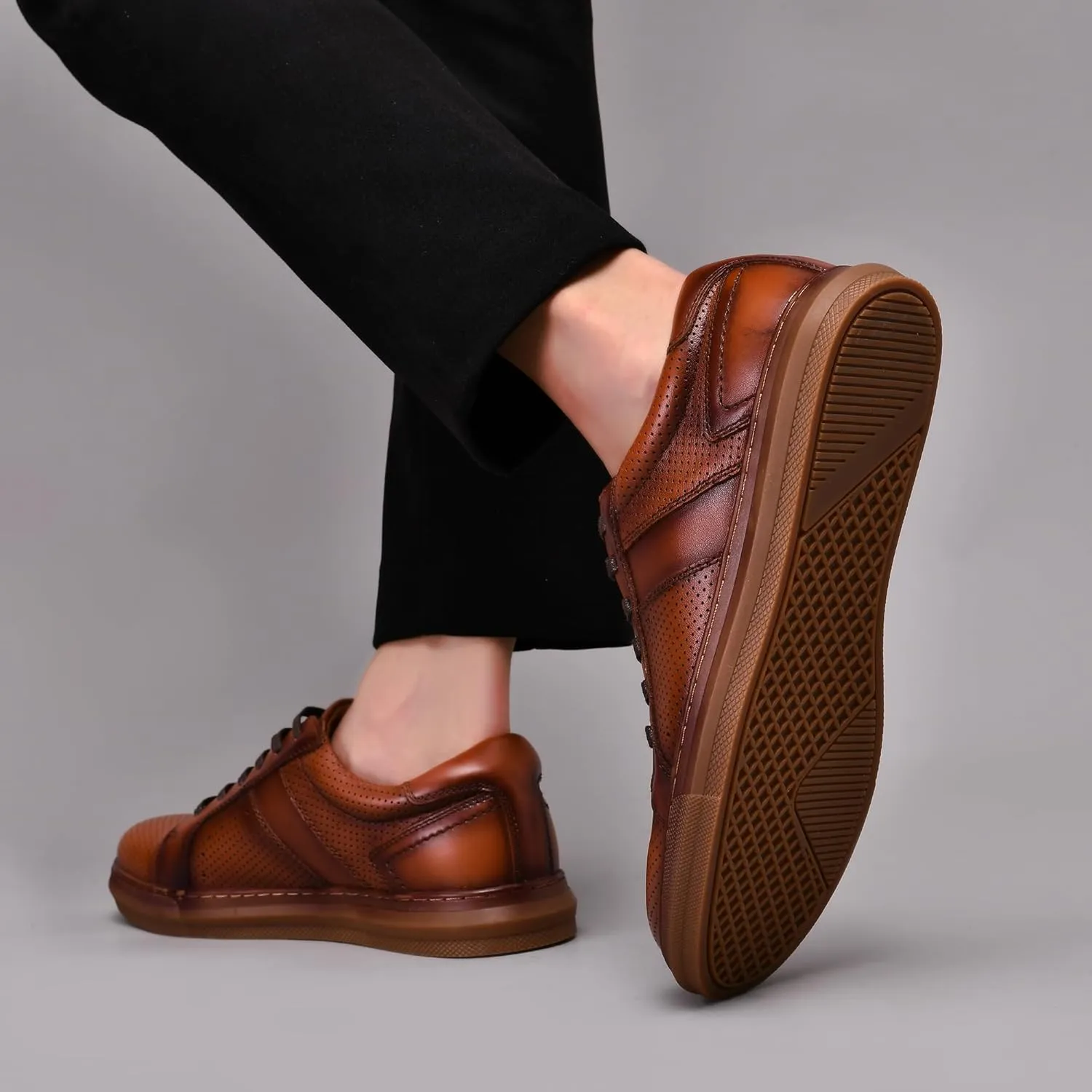Arkbird Mens Fashion Sneakers Classic Casual Shoes Stylish Lace-up Oxford Shoes for Men