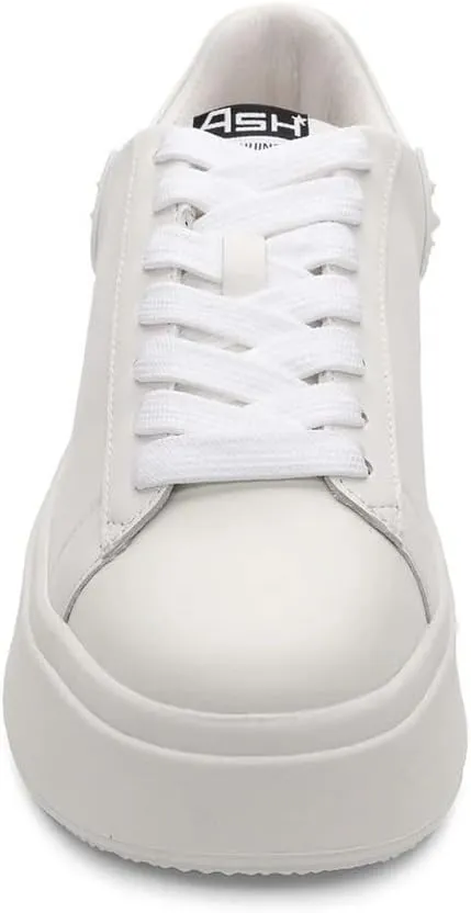 ASH Women's Moby Studs Platform Embellished Sneaker, Trendy Leather, Comfortable & Chic Design