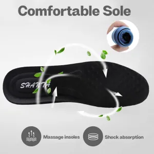 Asifn Men's Outdoor Skateboard Leisure Loafers Sports Leather Shoes Fashion Breathable Mesh Rubber Non-Slip Shoelaces Trend Office Driving Flat Shoes