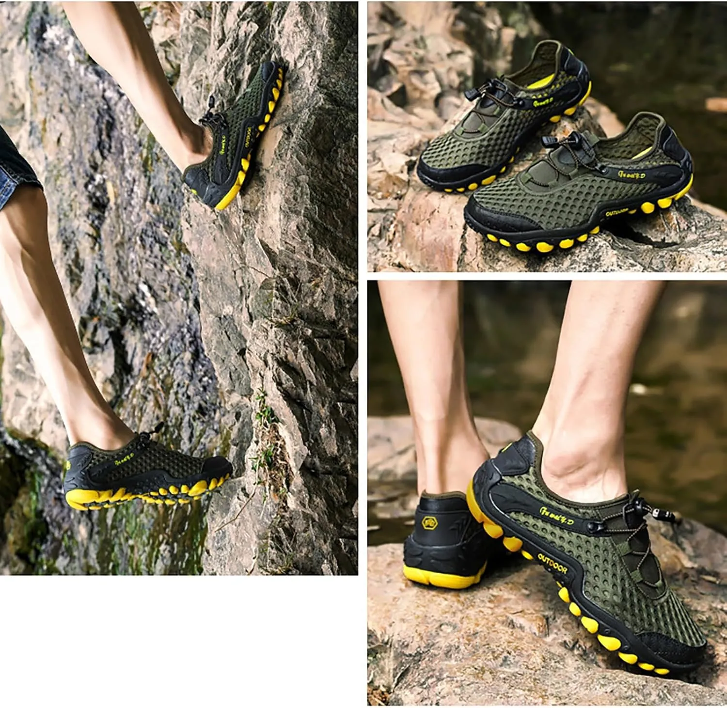 Barefoot Shoes for Water Sports Quick Dry Aqua Women Men Beach Swim Pool Surf Yoga Hiking Lightweight Non Slip Outdoor Activities