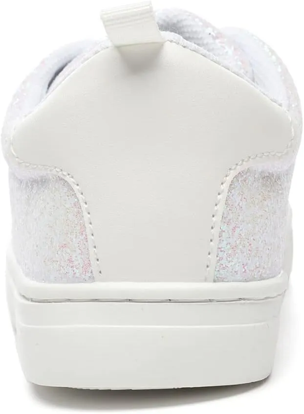 Bernal Girls & Boys Sparkle Glitter Sequin Sneakers Toddler/Little Kid/Big Kid Slip On School Low Top Walking Shoes Show Gift