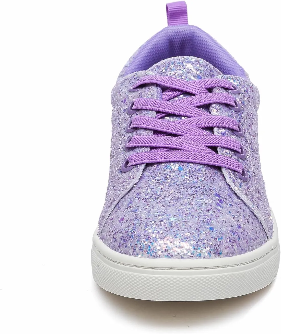 Bernal Girls & Boys Sparkle Glitter Sequin Sneakers Toddler/Little Kid/Big Kid Slip On School Low Top Walking Shoes Show Gift