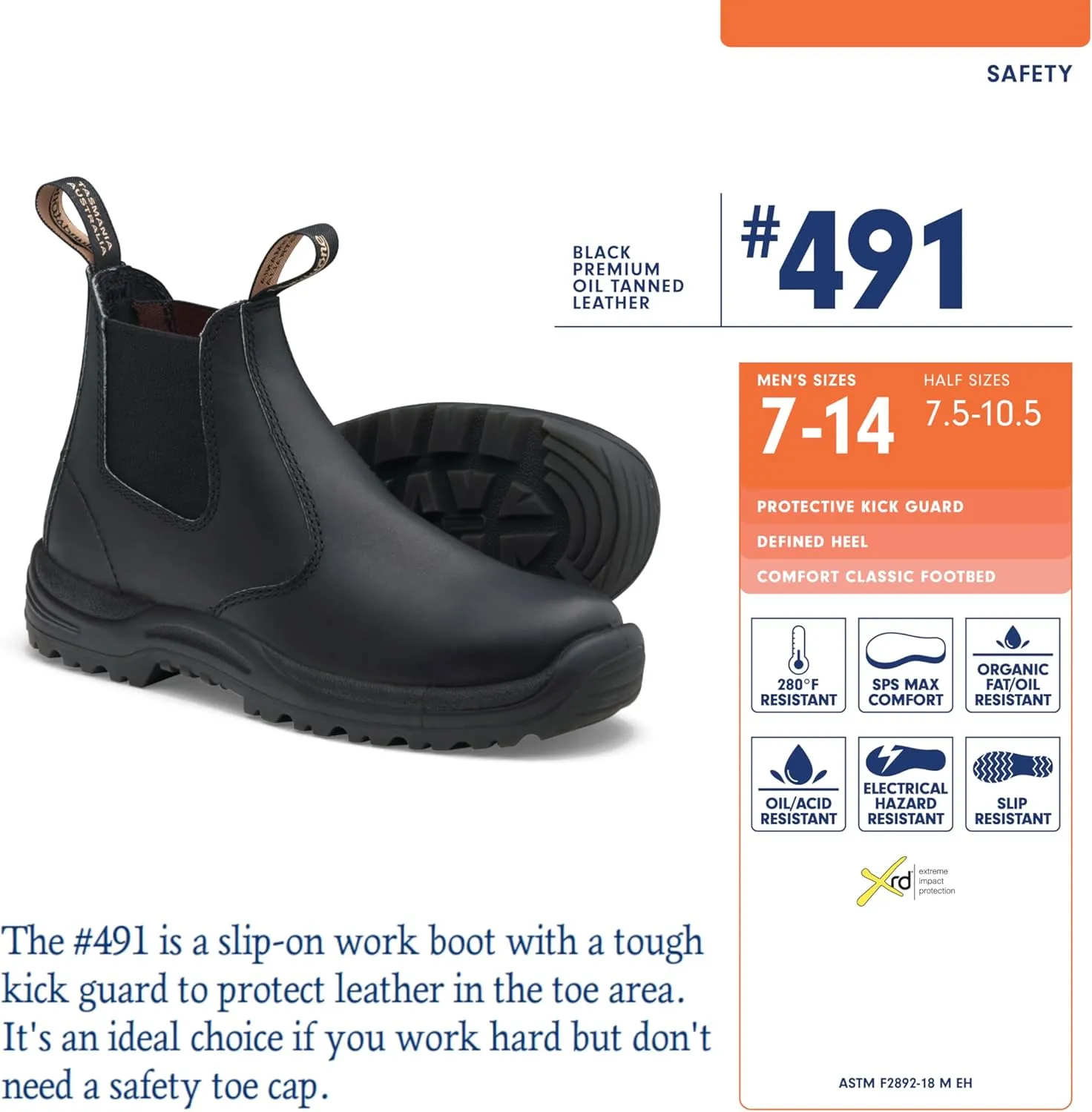 Blundstone Work Series Protective Boots - Men