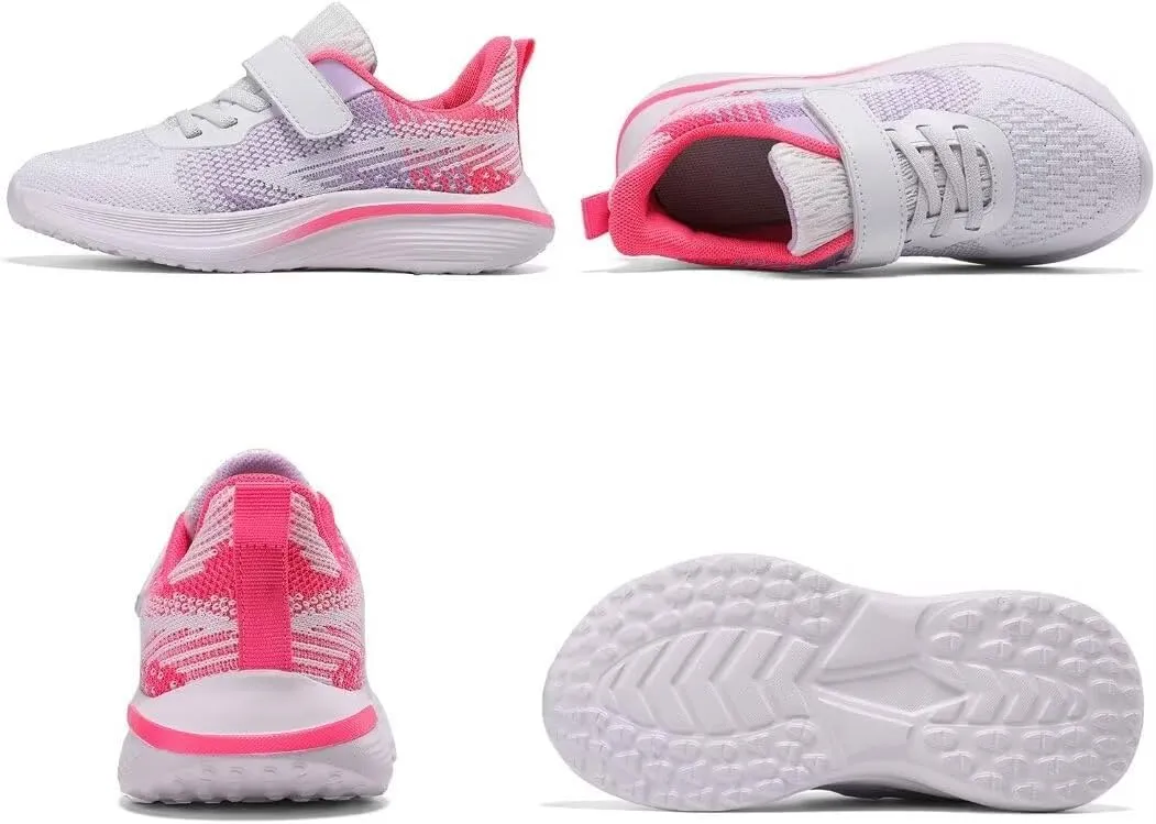 Boys Girls Kids Sneakers Lightweight Athletic Running Walking Tennis Shoes