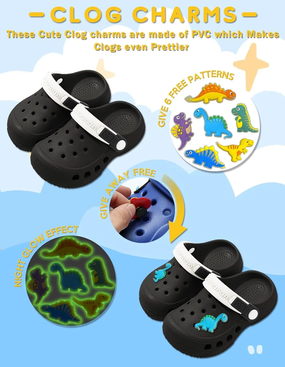 Boys Girls Toddler Clogs Little Kids Slip on Slides Sandals Children Summer Beach Pool Outdoor Water Shoes Shower Slippers