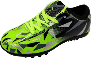 Boys Girls Turf Soccer Shoes Kids Firm Ground Soccer Cleats Athletic Football Boots for Outdoor Indoor (Little Kid/Big Kid)