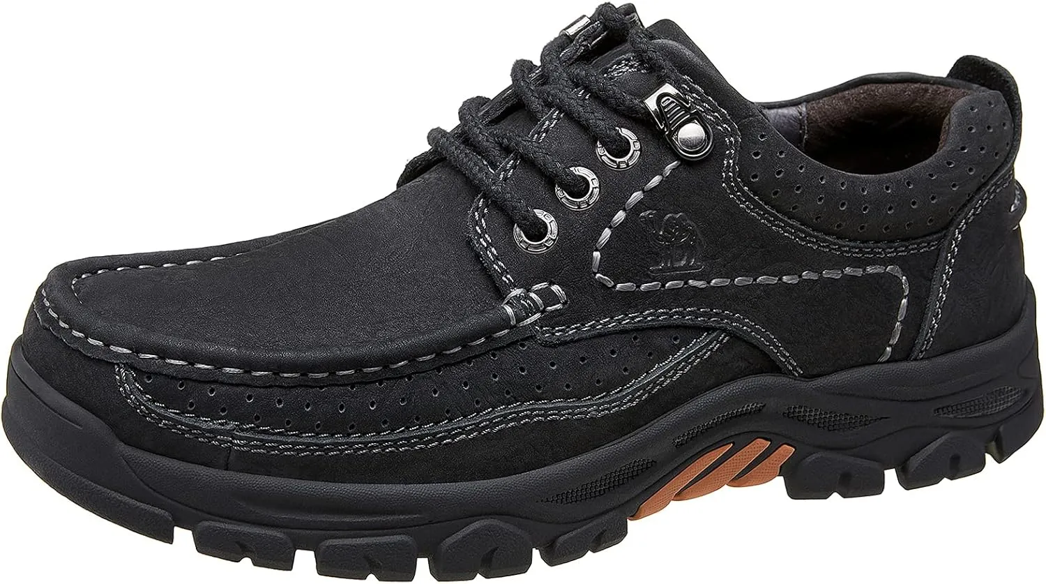 CAMEL CROWN Men Casual Shoes Loafers Comfortable Walking Shoes Oxford for Work Dress Travel-Lace up
