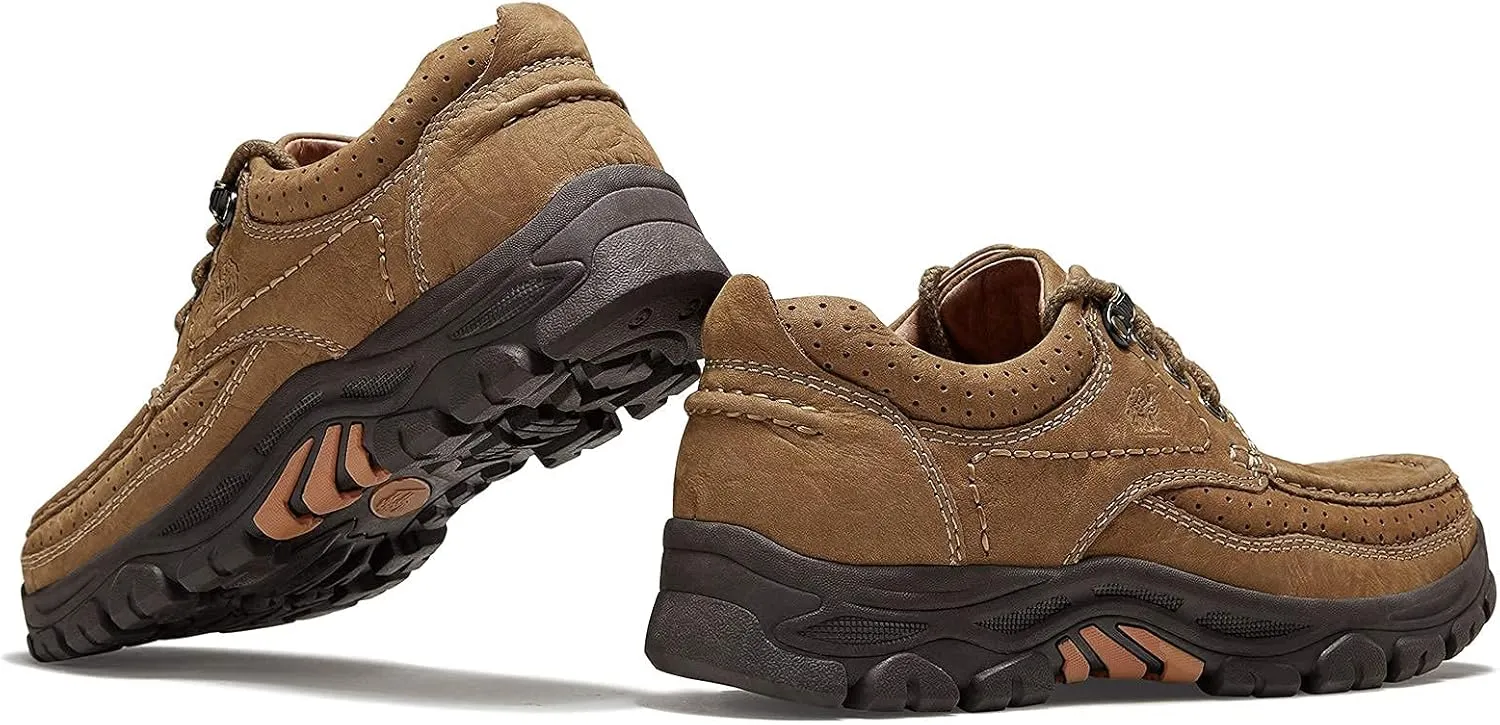 CAMEL CROWN Men Casual Shoes Loafers Comfortable Walking Shoes Oxford for Work Dress Travel-Lace up
