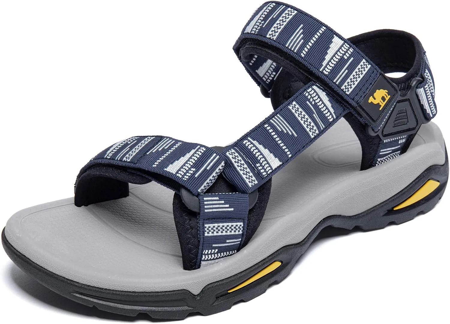 CAMEL CROWN Mens Waterproof Hiking Sandals with Arch Support Open Toe Summer Outdoor Beach Water Comfortable Sport Sandals