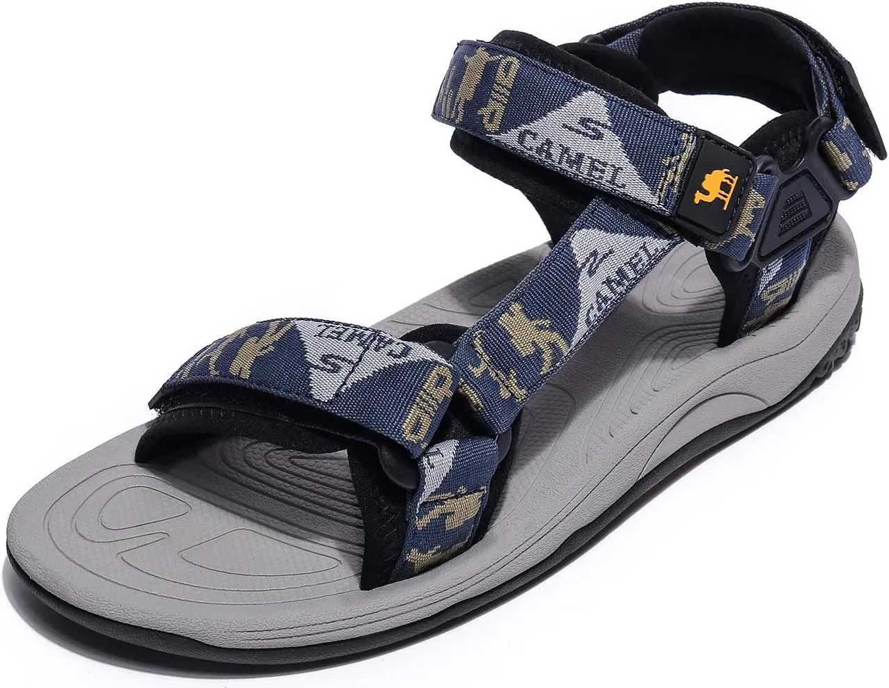 CAMEL CROWN Mens Waterproof Hiking Sandals with Arch Support Open Toe Summer Outdoor Beach Water Comfortable Sport Sandals