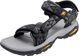 CAMEL CROWN Mens Waterproof Hiking Sandals with Arch Support Open Toe Summer Outdoor Beach Water Comfortable Sport Sandals