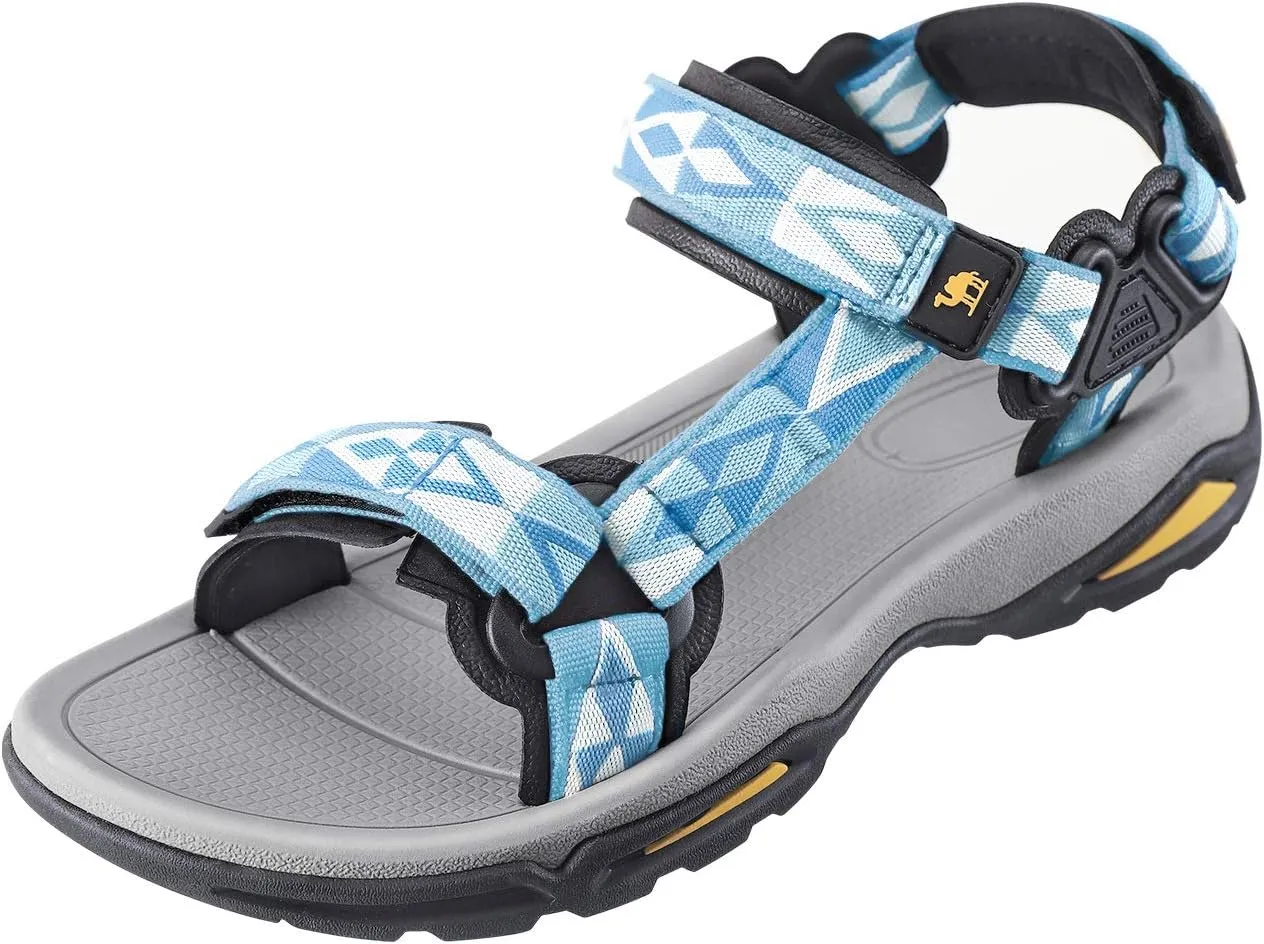 CAMEL CROWN Waterproof Hiking Sandals Women Arch Support Sport Comfortable Walking Water Sandals for Beach Travel Athletic