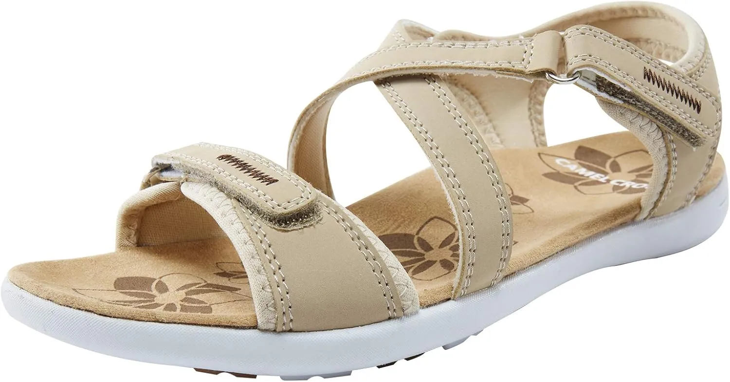 CAMEL CROWN Women's Hiking Sandals Anti Slip Outdoor Sports Summer Beach Comfortable Lightweight Walking Sandals Trekking Sandals Closed Toe