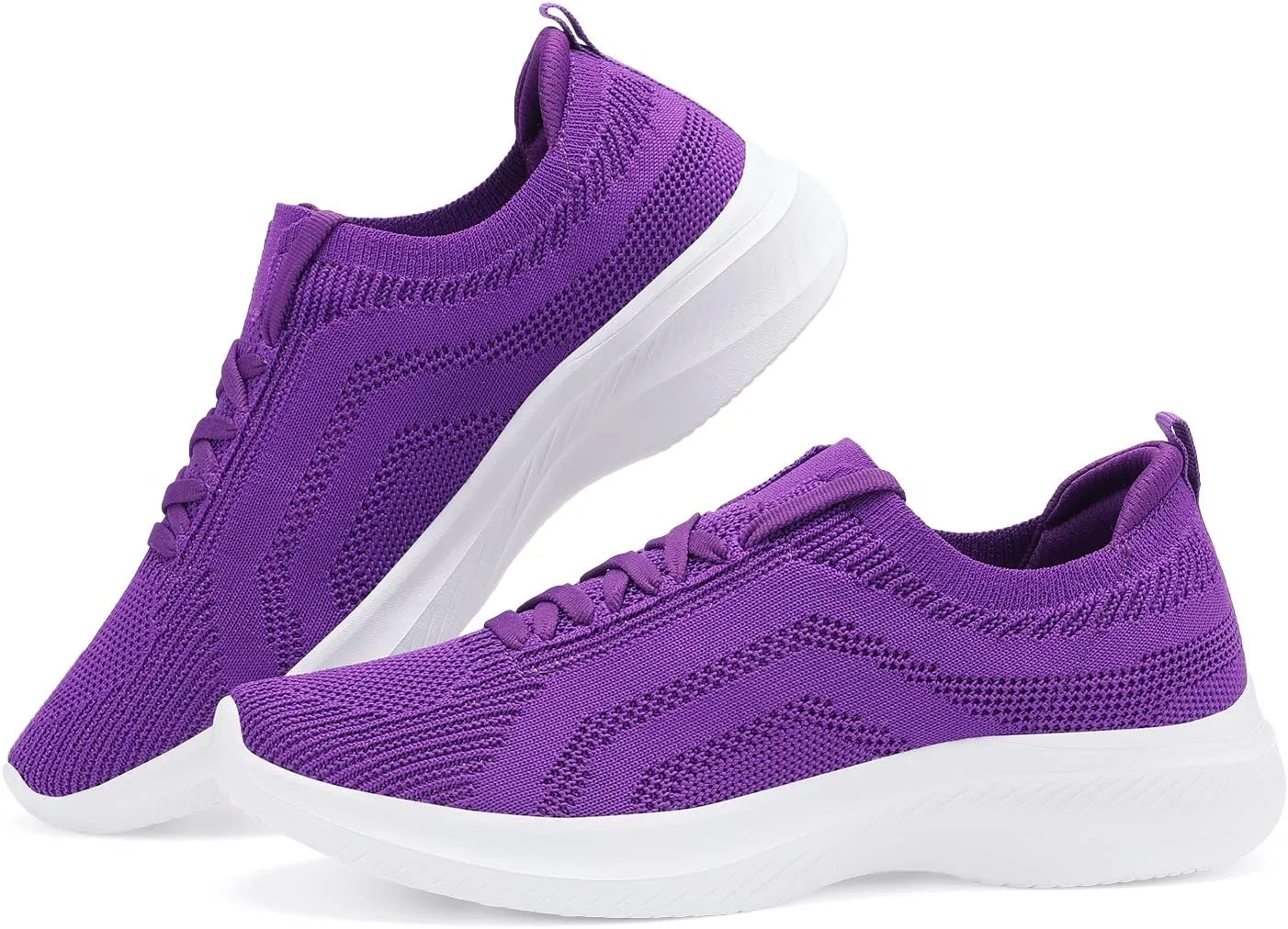 Casbeam Womens Running Shoes Ladies Slip on Tennis Walking Sneakers Lightweight Breathable Comfort Work Gym Trainers Stylish Shoes