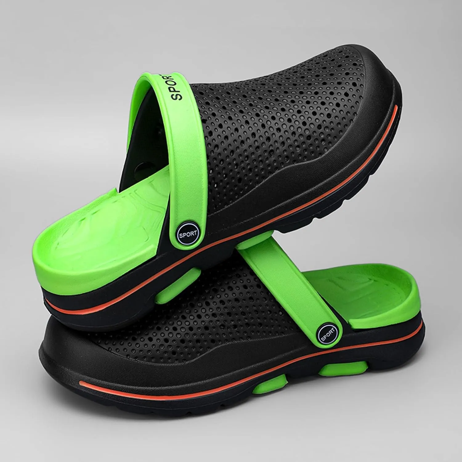 CERYTHRINA Unisex Adult Clogs Herren Damen Leichte Eva rutschfest Lüftung Sommer Mode Sandalen Weiche Sohle Gartenschuhe Beach Aqua Slippers