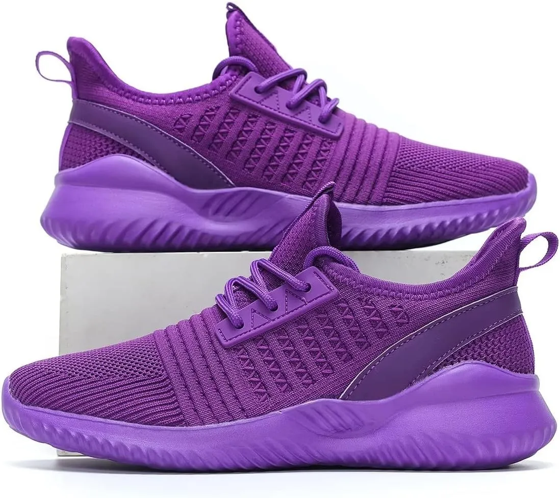 Chopben Women's Walking Shoes Lightweight Breathable Running Shoes Non Slip Athletic Fashion Sneakers Mesh Workout Casual Sports