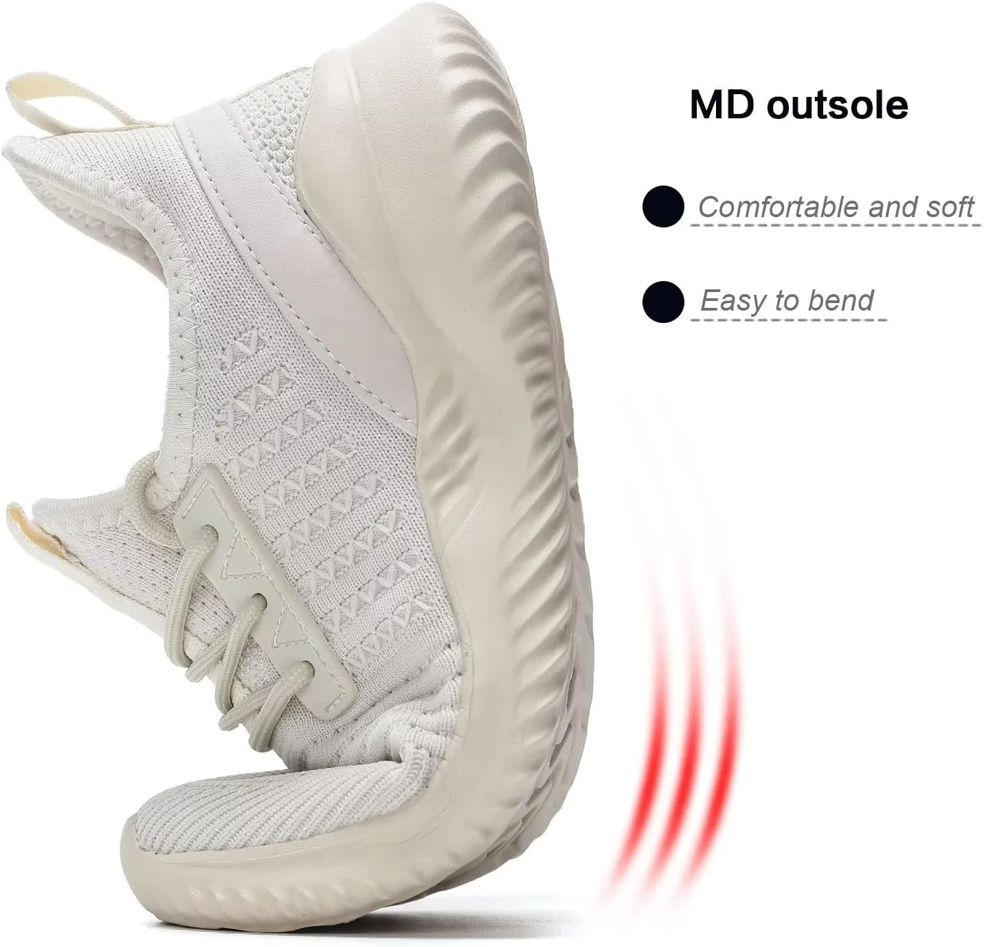 Chopben Women's Walking Shoes Lightweight Breathable Running Shoes Non Slip Athletic Fashion Sneakers Mesh Workout Casual Sports