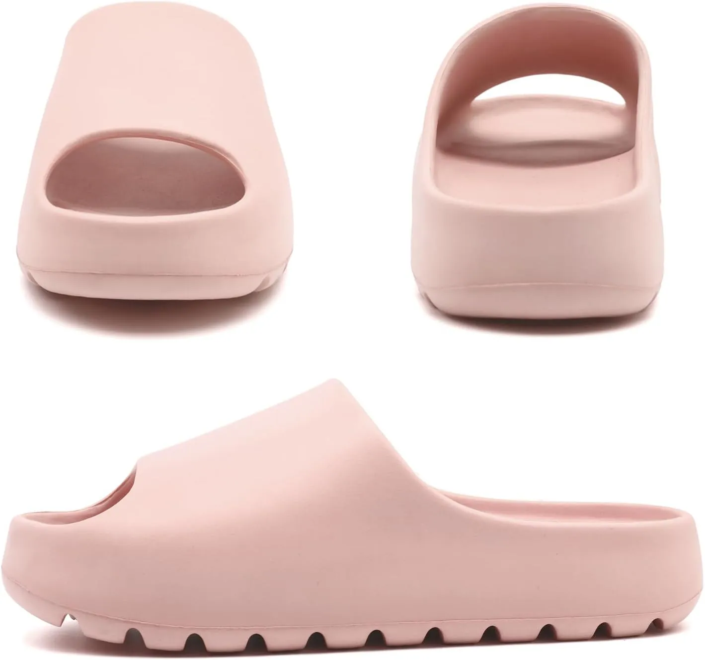 Cloud Slides for Women Men, Recovery Womens Pillow Slides,EVA Anti-Slip shower shoes,Thick Sole Open Toe Garden Shoes,men's sandals,mens slippers for Indoor and Outdoor Size