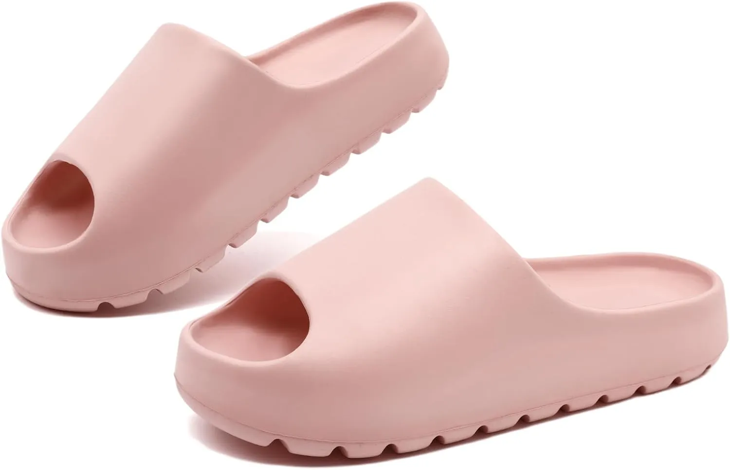 Cloud Slides for Women Men, Recovery Womens Pillow Slides,EVA Anti-Slip shower shoes,Thick Sole Open Toe Garden Shoes,men's sandals,mens slippers for Indoor and Outdoor Size