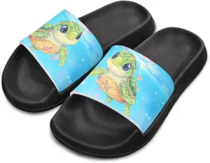 Comfortable Girls Sandals Toddler Kids Shower Shoes Summer Slippers Girls Flip Flops