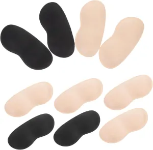 Comfortable Heel Protectors Self Adhesive Cushions for High Heels Boots Sneakers Sweat Absorbent Skin Friendly Wear Heel Stickers Guard