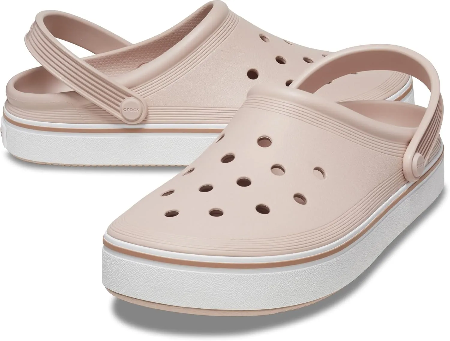 Crocs Unisex Platform Crocs Off Court Clog Sandals