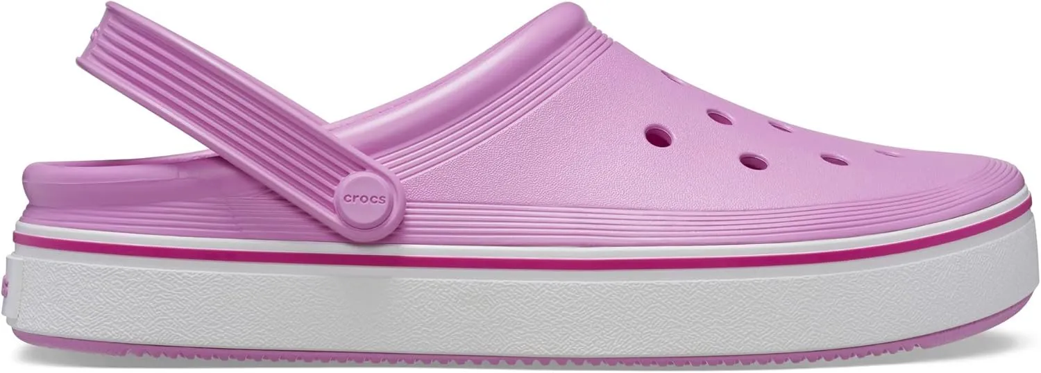 Crocs Unisex Platform Crocs Off Court Clog Sandals