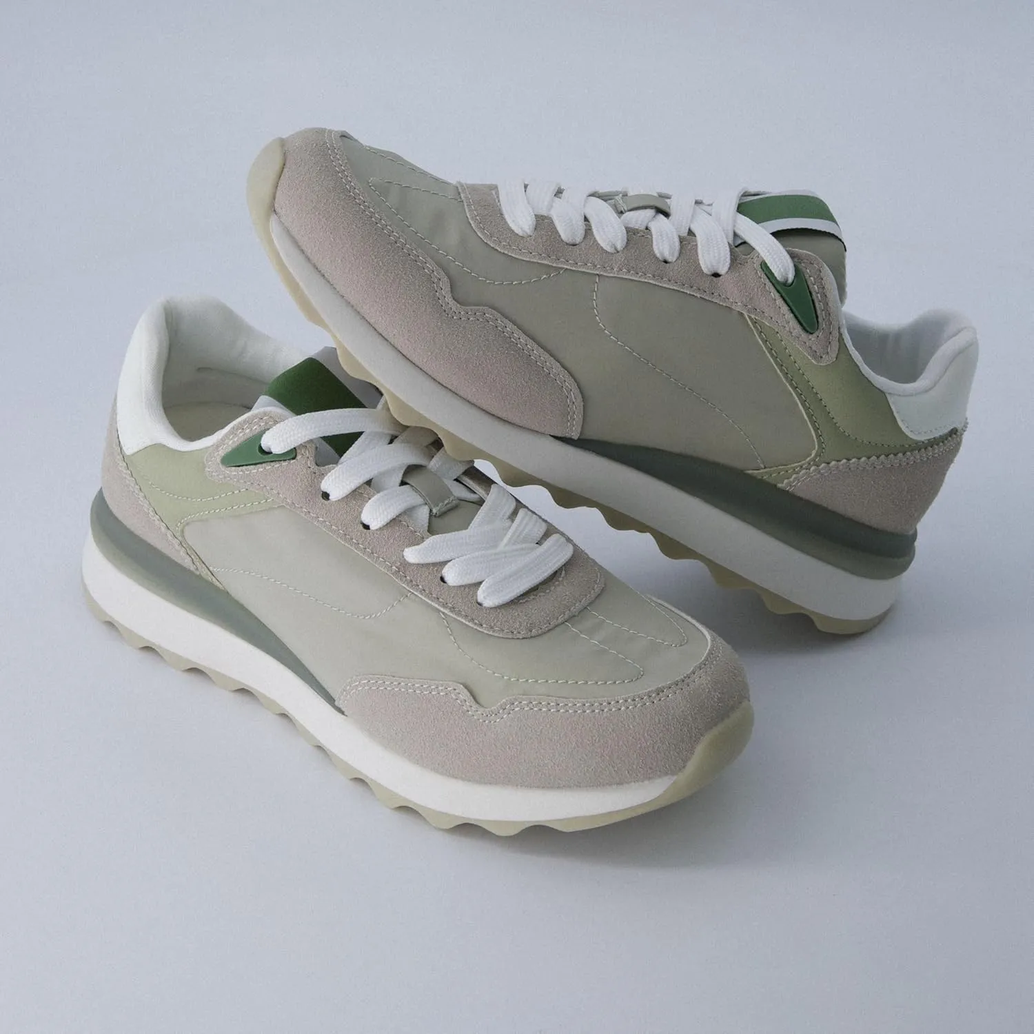 CUSHIONAIRE Women's Kicks lace up Nylon Sneaker  Comfort Foam, Wide Widths Available
