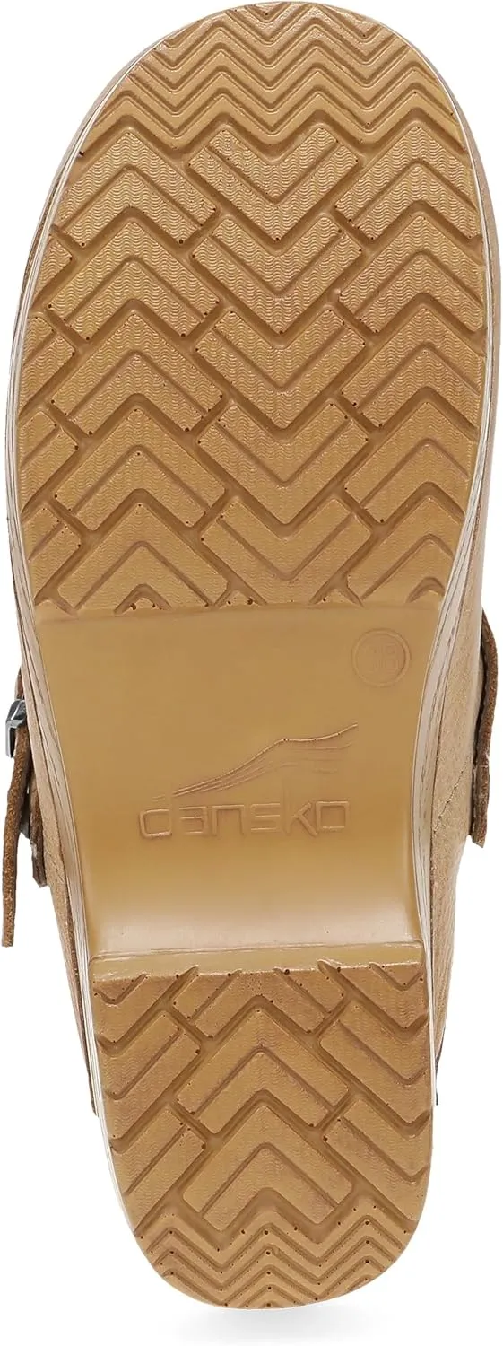 Dansko Ingrid Sling Back Mule Clog for Women - Anti-Fatigue Rocker Bottom Promotes Forward Foot Motion - Premium Leather Uppers for Long-Lasting Wear