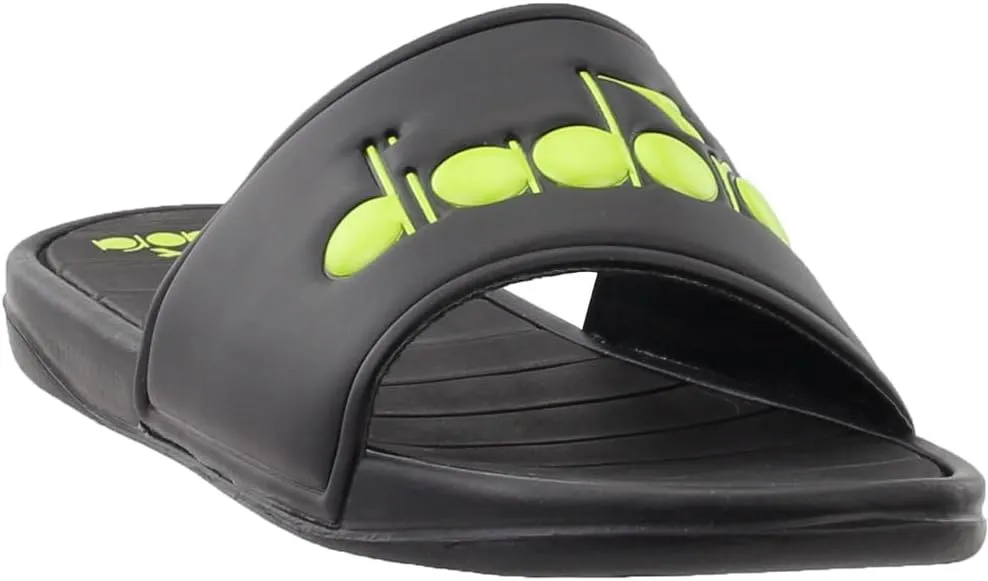 Diadora Mens Serifos Plus Slides Casual Sandals Casual - Black