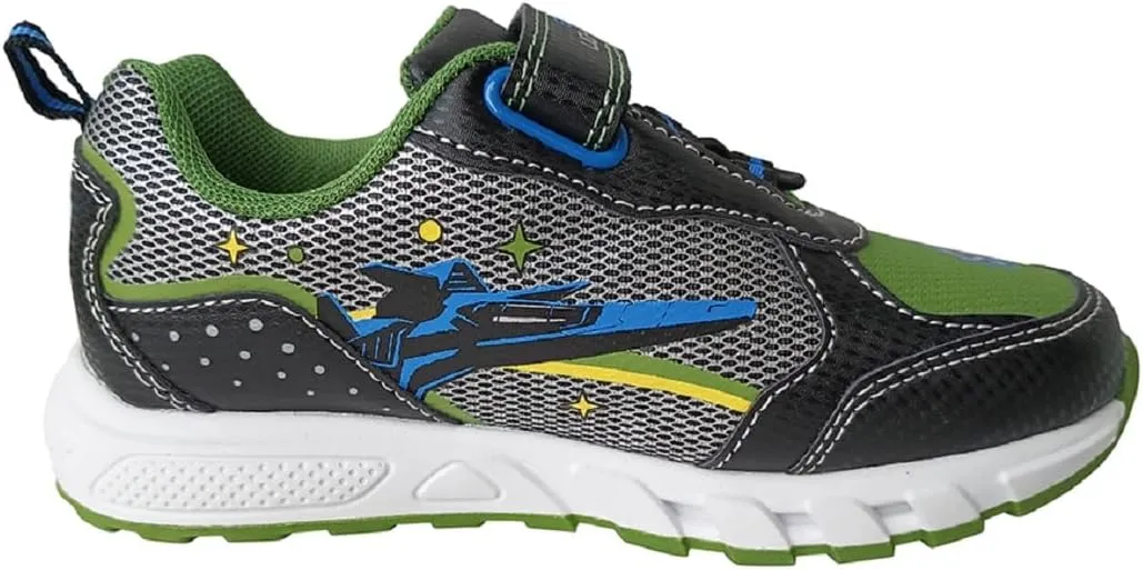 Disney Boy's Toy Story Woody Buzz Lightyear Light Up Sneakers