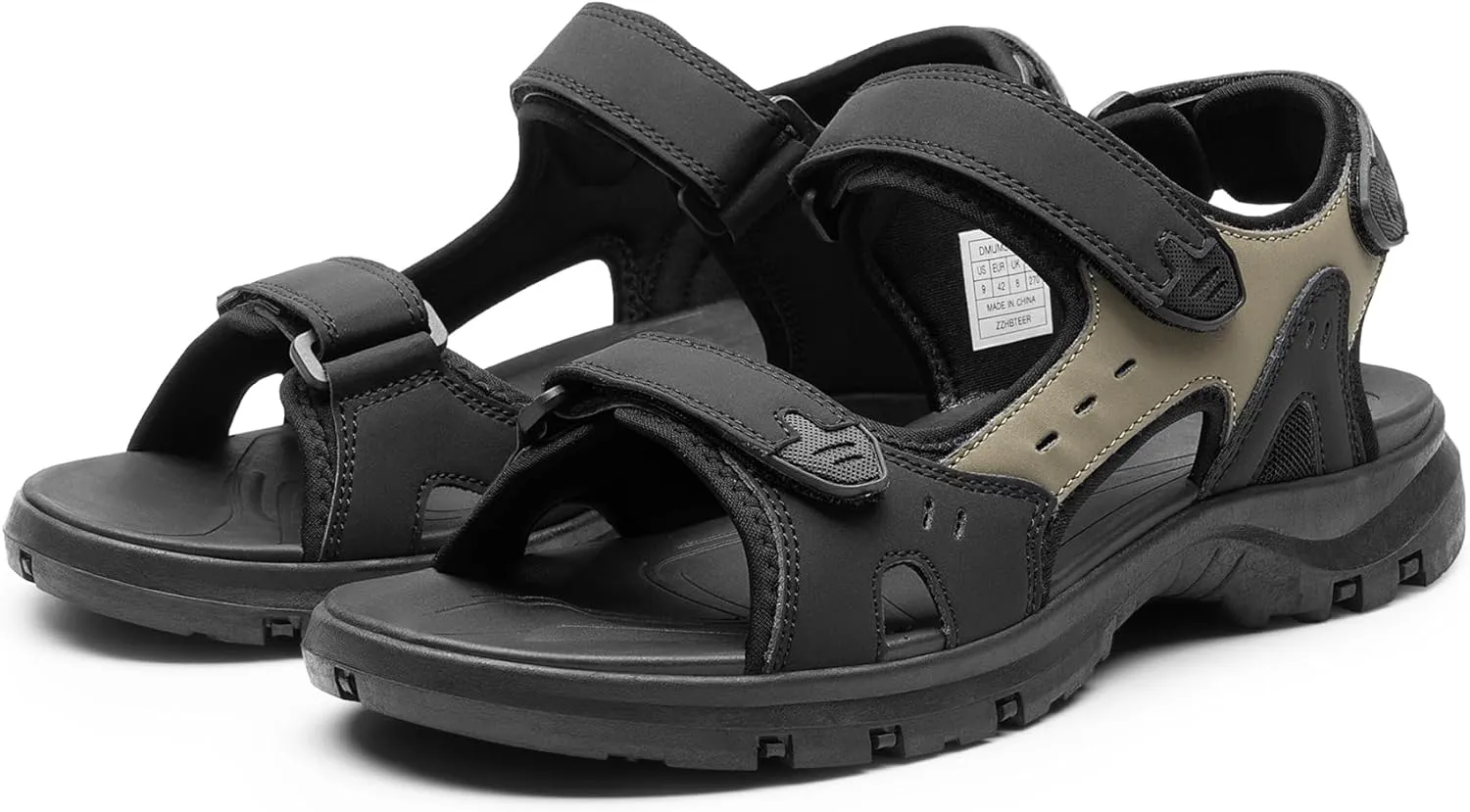 DREAM PAIRS Men’s Arch Support Hiking Sandals Sport Outdoor Athletic Comfortable Summer Beach Water Sandals
