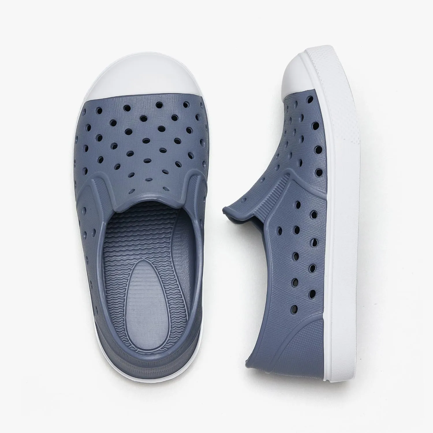 EasyStar Toddler/Little Kid Breathable Hole EVA Sandals with slip-on for girls and boys