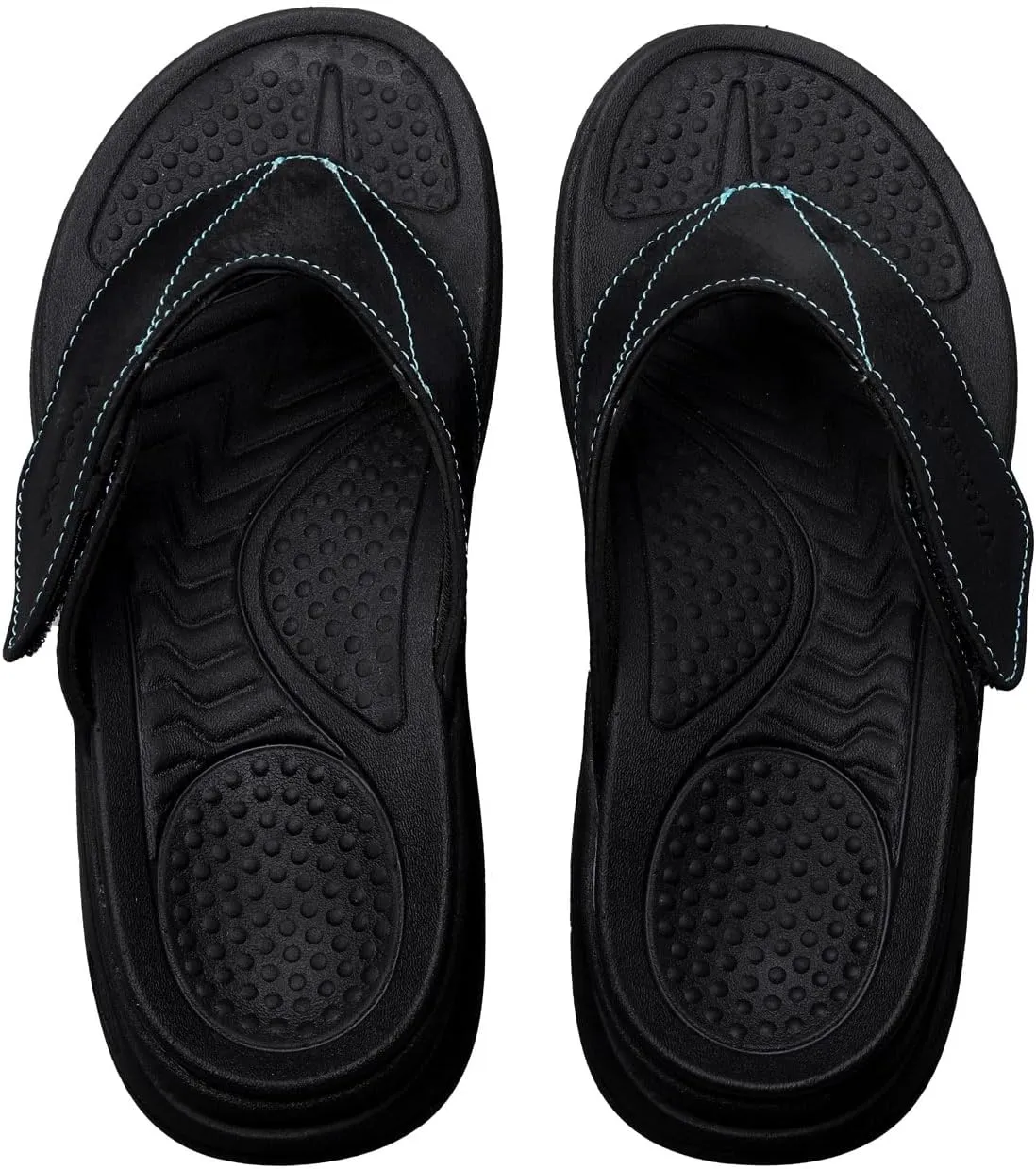 Flip Flops for Women with Adjustable Width Arch Support Thong Sandals for Plantar Fasciitis Swollen Feet Pain Relief Neuropathy