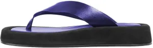 FOWT Women Round Toe Flip Flops Wedge Low Heel Mule Slippers Casual Indoor Outdoor Beach Shoes Size 4-16 US