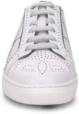 FRANCO CUADRA Women's Sneakers in Bovine Leather with Genuine Python Leather
