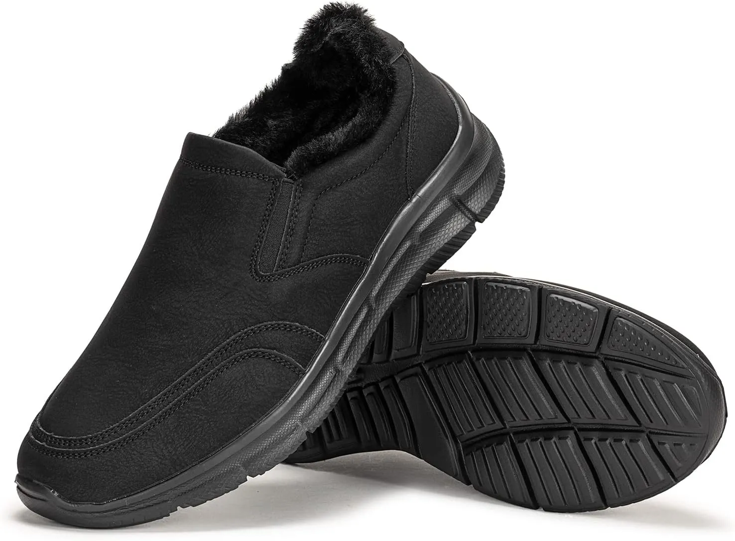 Frank Mully Men's Slip On Walking Shoes Lightweight Casual Knit Loafer Sneakers Comfortable Mesh Work Shoes Athletic Walking Shoes for Men Breathable