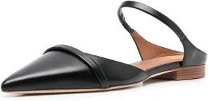 FSJ Women Closed Pointed Toe Flat Sandals with Strap Backless Slip On Cute Slides Ladies Casual Mules Comfortable Low heel Shoes Size 4-16 US
