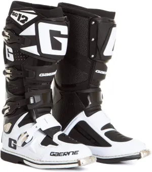 Gaerne 2174-014-010 SG-12 Boots (Black/White, 10)