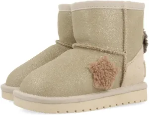 GIOSEPPO Girls Revuca Oxford Boots, ivory, 7 Big Kid