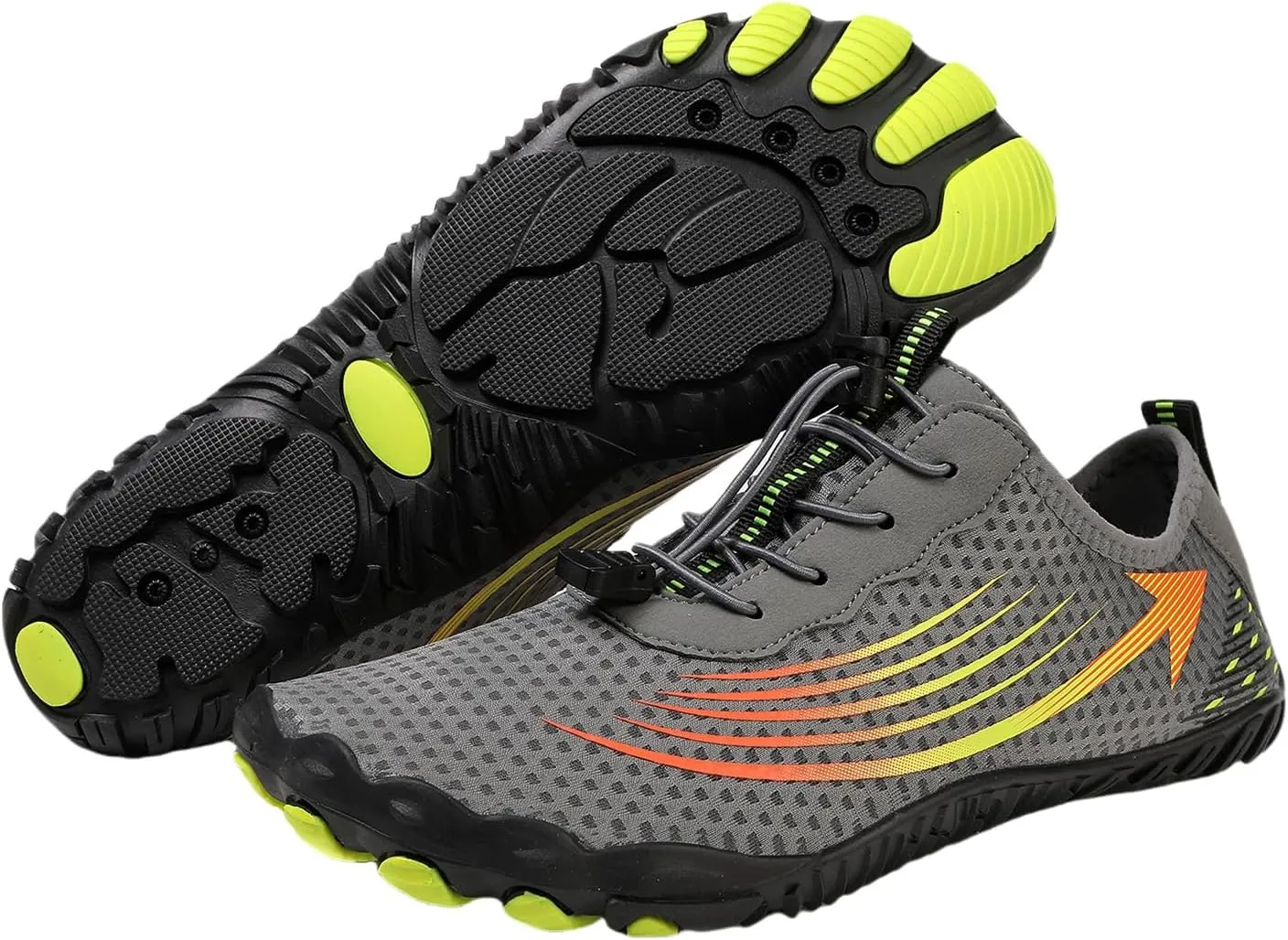 Grounded Barefoot Footwear for Women Men Hiking Athletic Barefoot Shoes Beach Surf Water Shoes with Non-Slip Sole