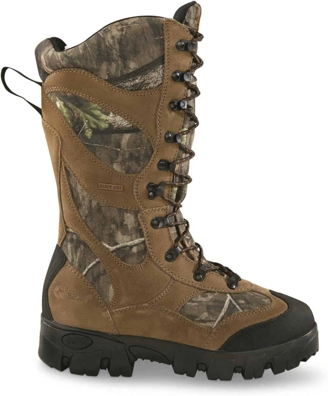 Guide Gear Giant Timber II Men’s Waterproof Hunting Boots Insulated, Lace Up Hiking Shoes, 1400 Gram