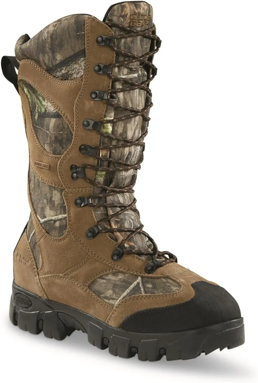 Guide Gear Giant Timber II Men’s Waterproof Hunting Boots Insulated, Lace Up Hiking Shoes, 1400 Gram