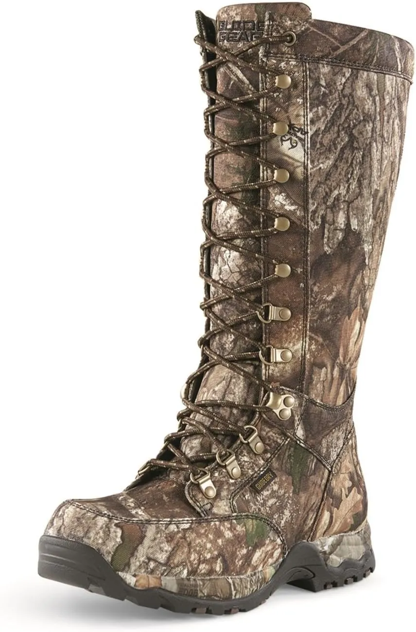 Guide Gear Men’s Nylon Rubber Snake Boots, Waterproof and Snake Proof Hunting Shoes